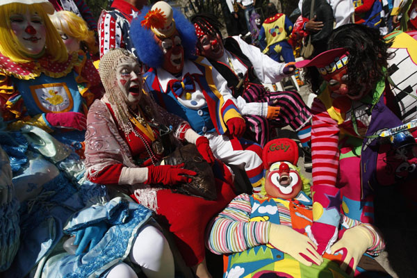 'Fair of laughter' in Mexico City