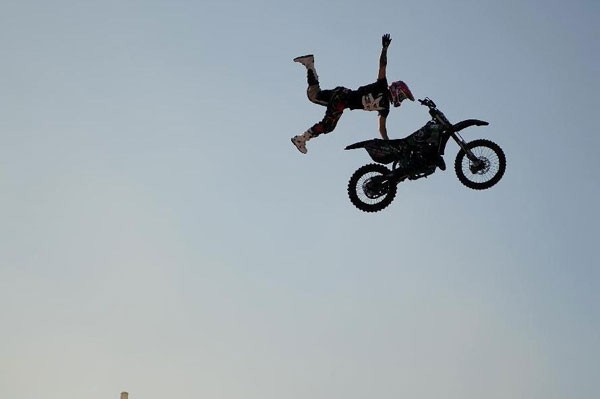 Daredevil display from down under