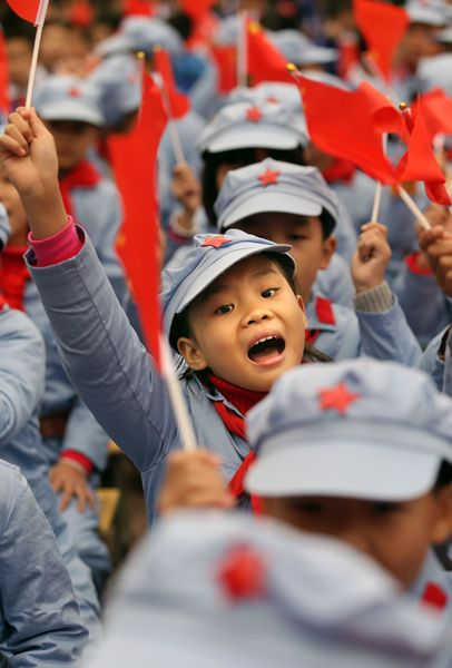 Red Army schools built on old bases