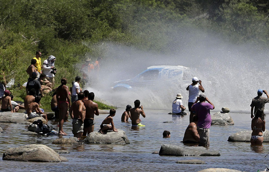 10th stage of Dakar Rally 2013