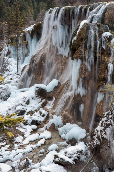 Icefall scenery in SW China