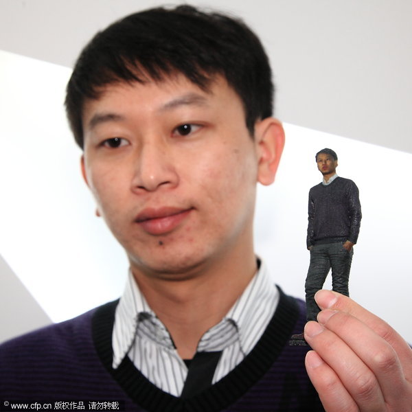 Transform yourself into a 3-D action figure