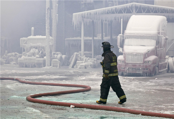 Chicago's deep freeze