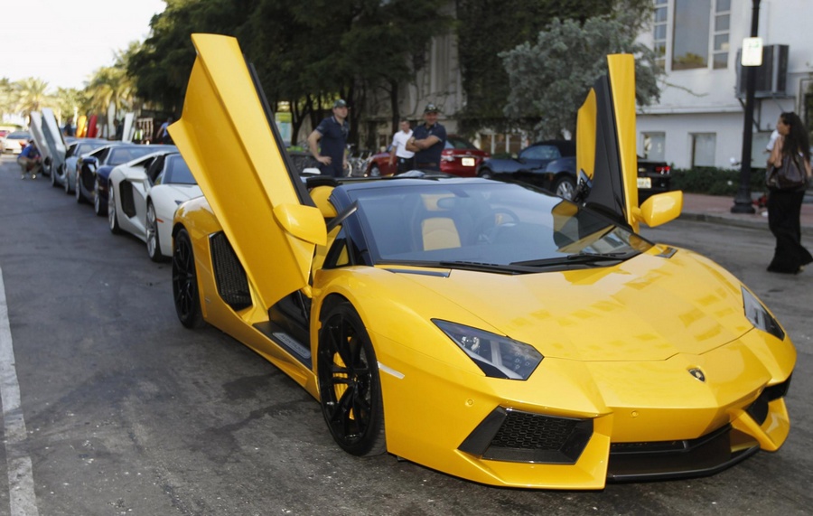 Lamborghini's 50th anniversary marked in Miami