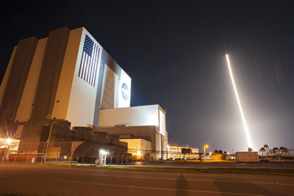 NASA launches TDRS-K spacecraft