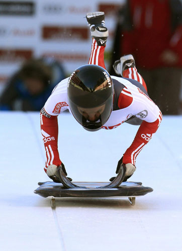 Fun and excitement in winter games