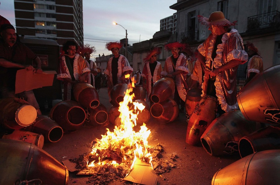 Uruguayan carnival in Montevideo