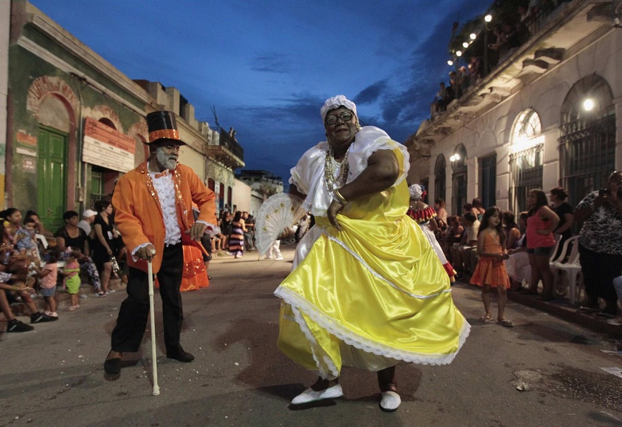 Uruguayan carnival in Montevideo