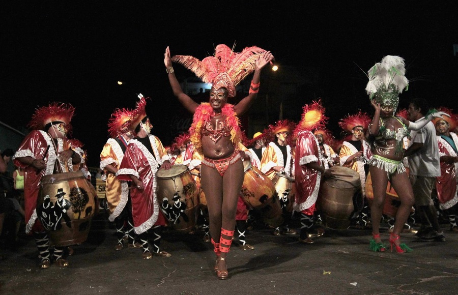 Uruguayan carnival in Montevideo