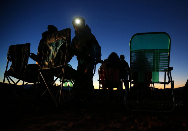 UFO tour in desert