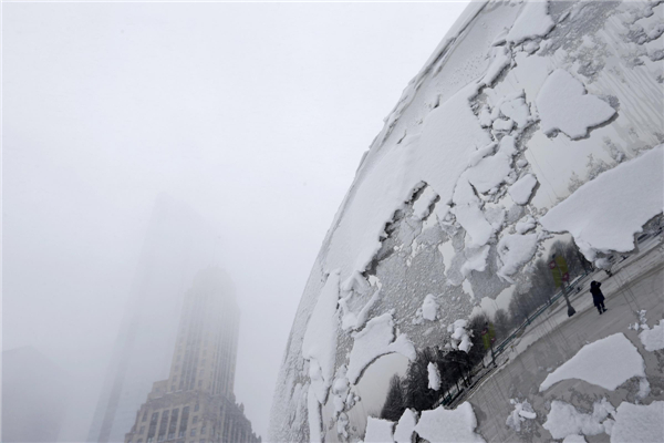 Snowstorm blasts Midwestern US