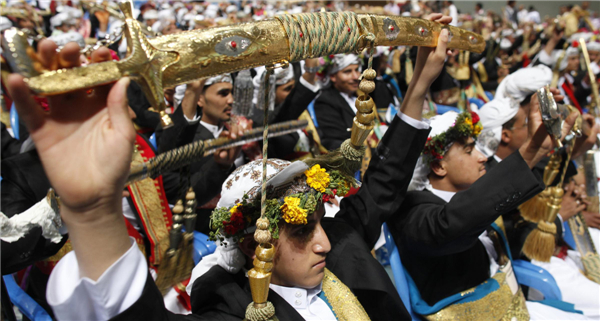 Mass wedding ceremony held in Sanaa