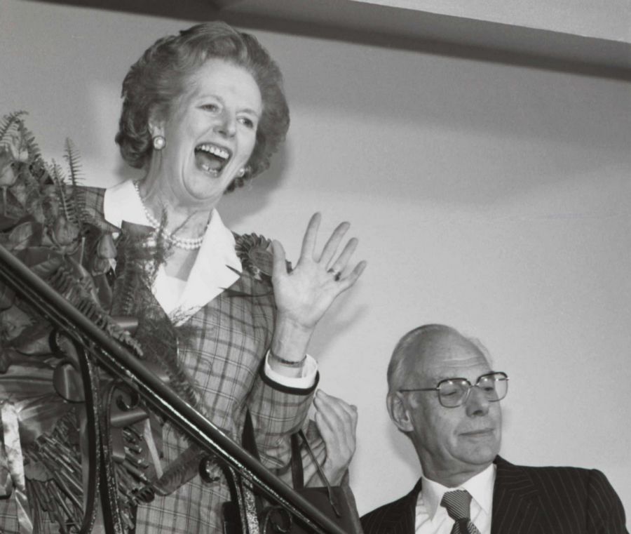Archive pictures of Margaret Thatcher