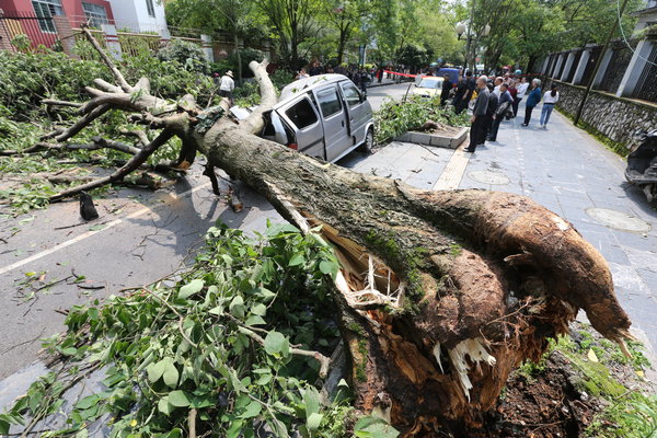 Tornado in S China damages 1,000 homes