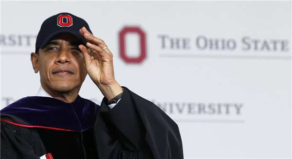 Obama's commencement address at Ohio State University