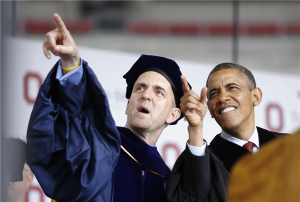 Obama's commencement address at Ohio State University