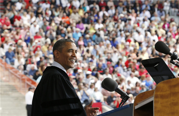 Obama's commencement address at Ohio State University