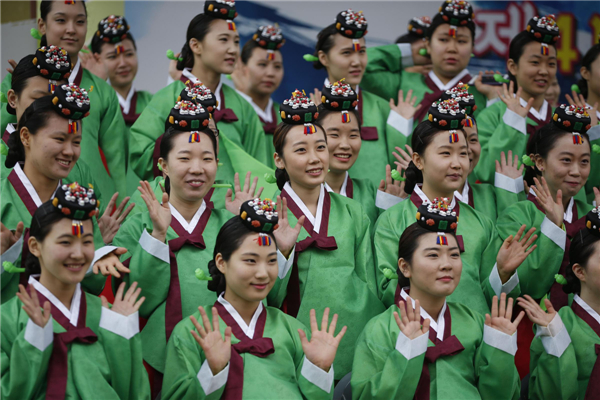 Traditional coming-of-age day ceremony in Seoul