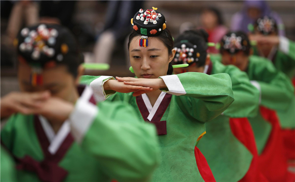 Traditional coming-of-age day ceremony in Seoul