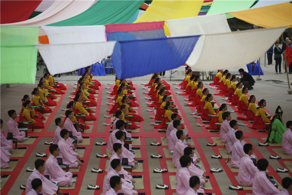 Traditional coming-of-age day ceremony in Seoul