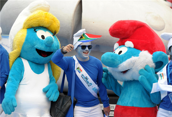 Global Smurfs Day celebrations