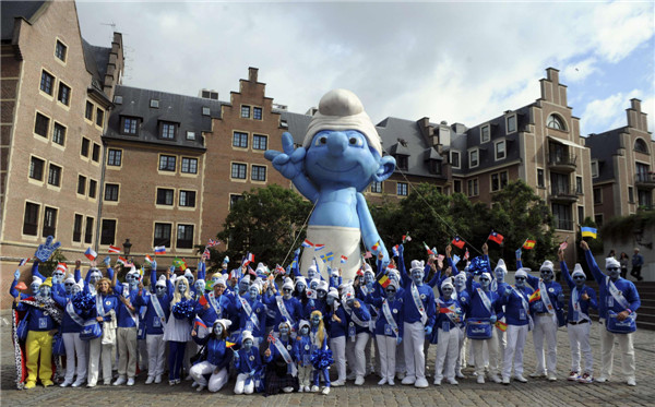 Global Smurfs Day celebrations