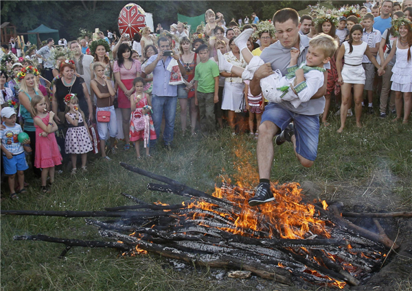 Ivana Kupala holiday celebrated in Kiev