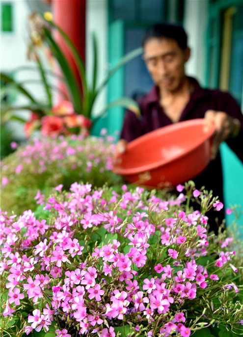 Self-sufficient elderly at welfare home