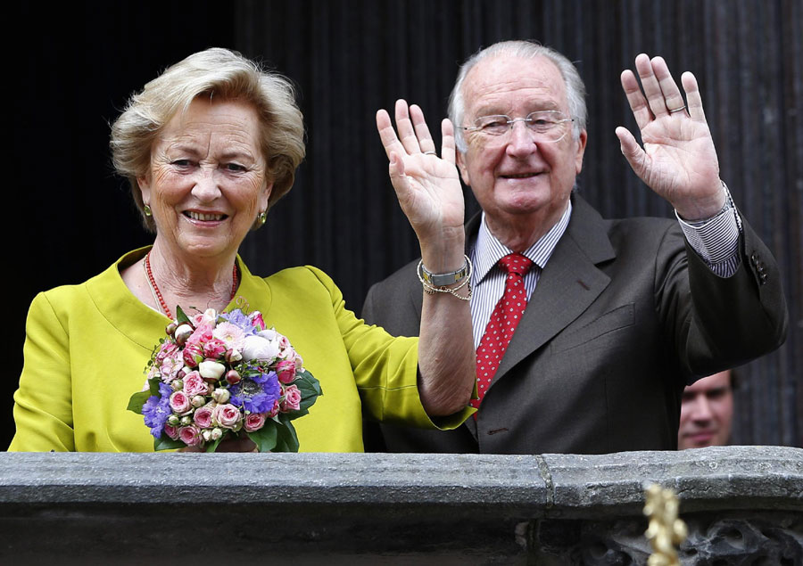 Farewell tour of Belgium's King Albert II