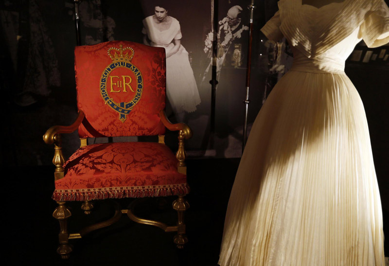 Preview of 'The Queen's Coronation 1953' exhibit