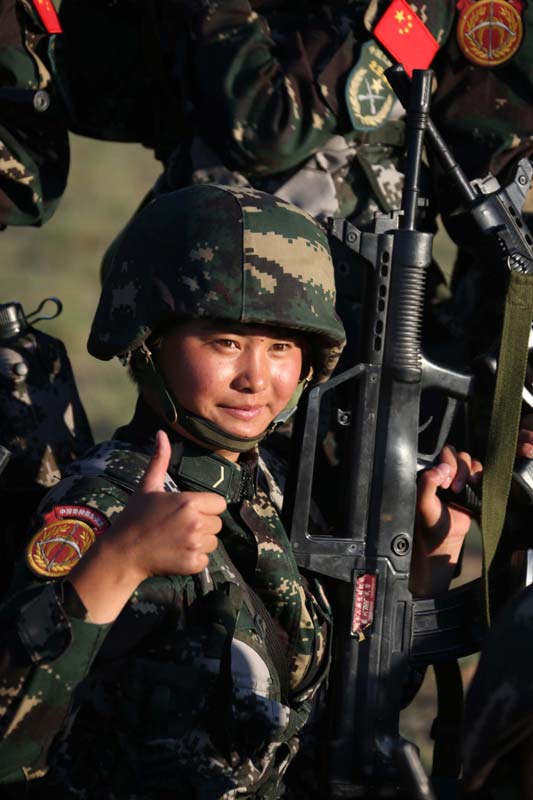 China's first female special forces