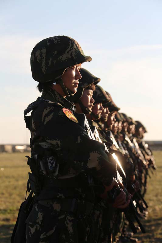 China's first female special forces