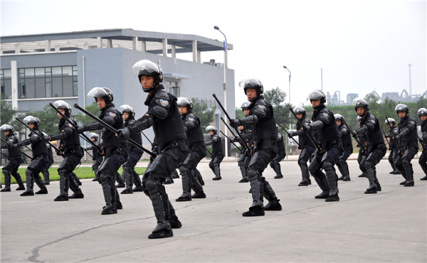 Military drill held in N China