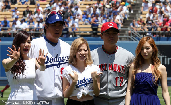 K-pop dives for US baseball on Korea Day[1]- Chinadaily.com.cn