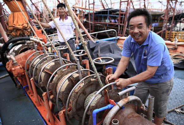 Fishermen cast off as summer fishing ban ends