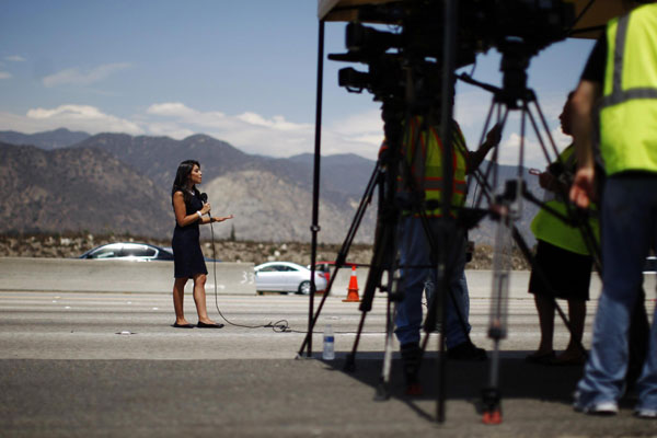 A tour bus crashed in California