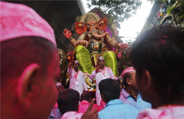 Ganesh Chaturthi festival in Mumbai