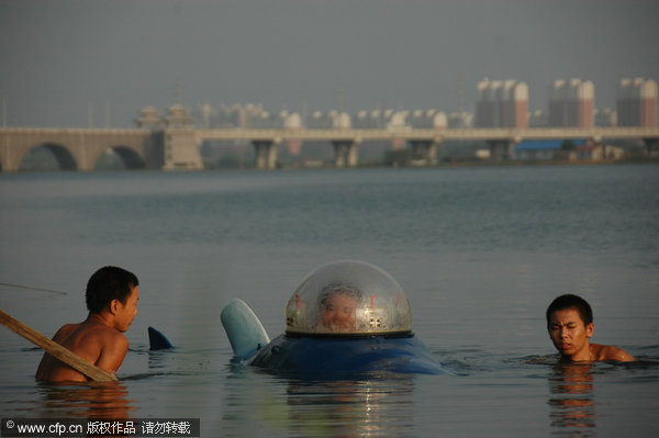 Magnificent men in their Chinese machines