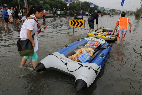 Life struggles on after devastating flood