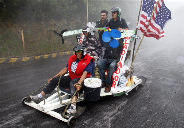 Roller Cart Festival in Colombia