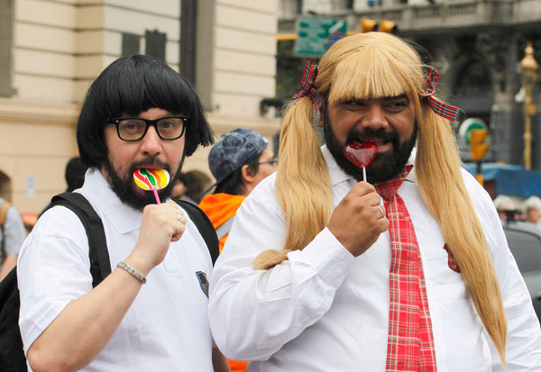 Gay Pride Parade held in Argentina