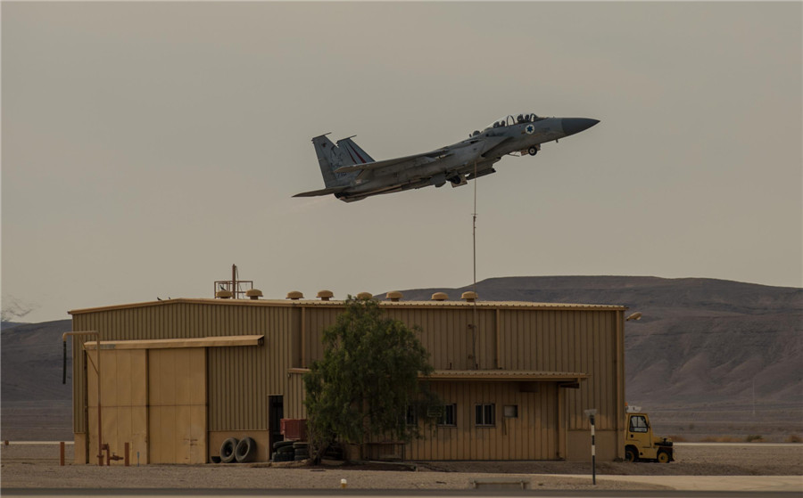 4 forces in Israel for air combat exercise