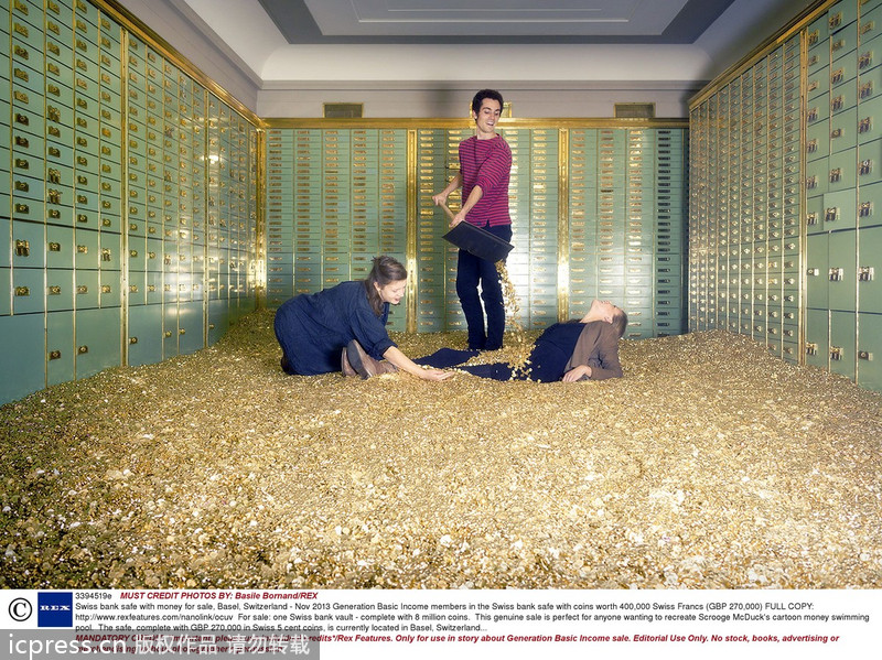 Bank vault on sale with eight million coins