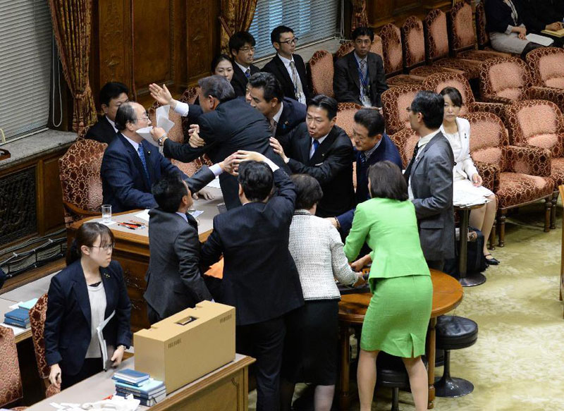 Japan passes secrecy bill amid opposition