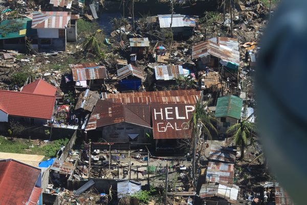 Typhoon-hit Philippines