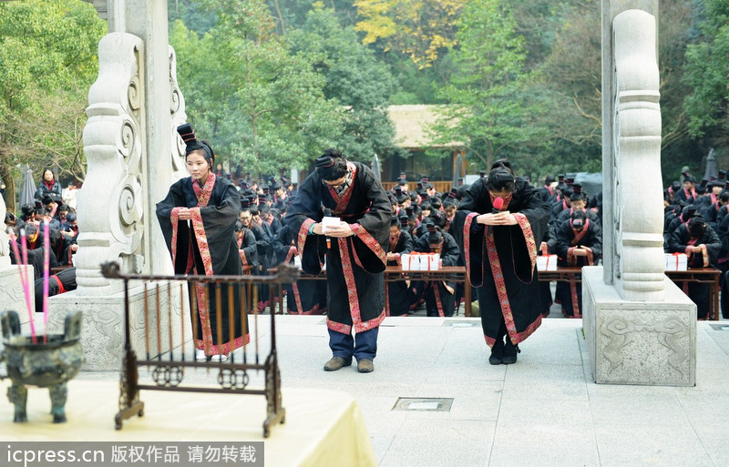 Academy hosts traditional coming-of-age ceremony