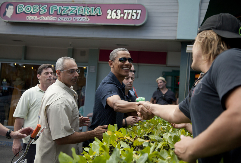 US First Family out for shave ice in Hawaii