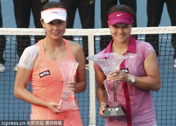 Li Na defends Shenzhen Open title