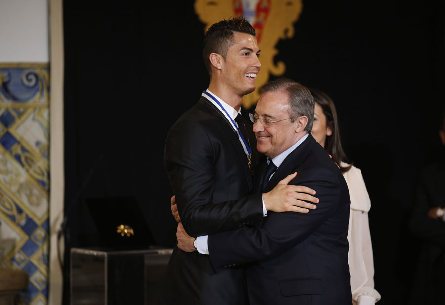 Ronaldo gets top Portuguese honor from president