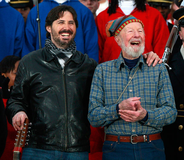 American folk singer Pete Seeger dies at 94